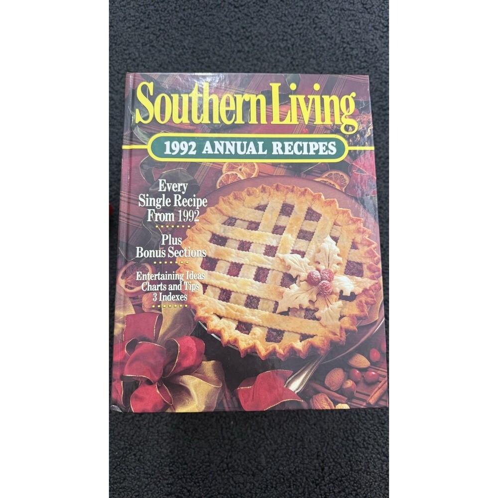 Southern Living 1992 Annual Recipes - Hardcover By Southern Living - VERY GOOD